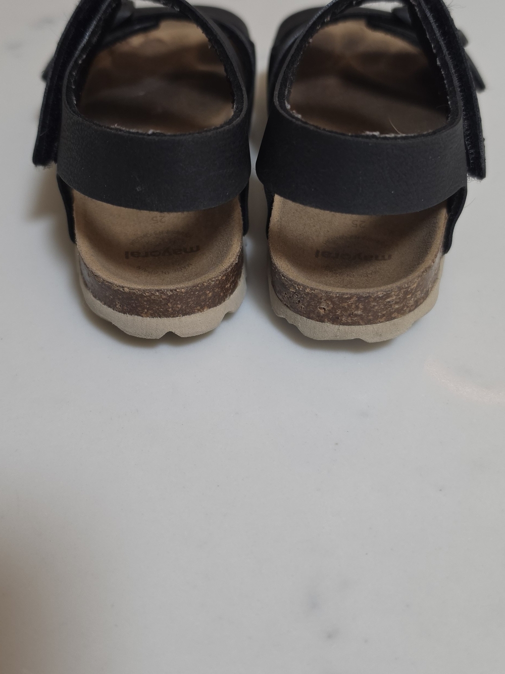 Mayoral Black Toddler Adjustable Strap Sandals - Picture 3 of 6
